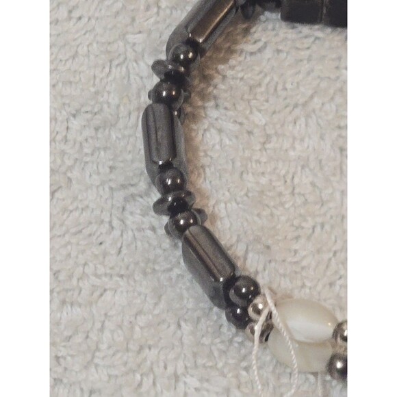Vintage Magnetic Hematite 7” Bracelet Unisex Extra Super Strong Magnet Tiger Eye - Picture 3 of 8